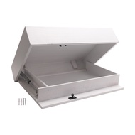 [frthrthrt]Magic Flap Wall Shelf with Hidden Secret Compartment Concealed Floating Shelf Wall-Mounte