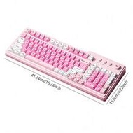 AULA F3099 Wireless Mechanical Keyboard With Rotary Knob, RGB Backlit, Bluetooth, Suitable For PC, D