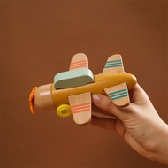 Airplane Model 3D Wooden Block Toy