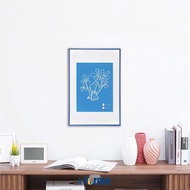 Informa 40X60 cm Aluminum Wall Photo Frame - biru Photo Frame Picture Frame Picture Frame Picture Fr