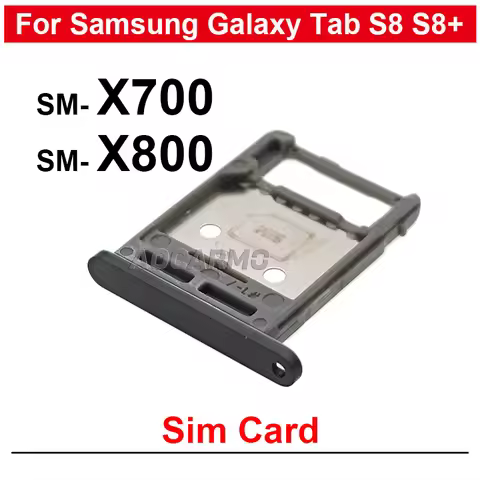 For Samsung Galaxy Tab S8 S8+ SM-X700 X800 X806 Memory SD Card Sim Tray Holder Socket Slot Replaceme