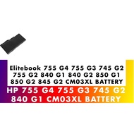 HP CM03XL CM03 Elitebook 840-G1, G2 850-G2 Laptop Battery