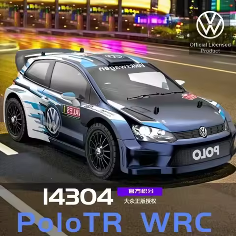 New Mjx 14304 1/14 Hyper Go Polo R Wrc car Rc without broom cooling engine Esc independent car simul