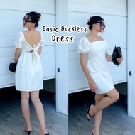 Christmas Dress Mini Basic Backless crinkle Dress DRS D018 D 4 you
