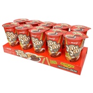[PARTY PACK] MEIJI YAN YAN BISCUIT STICK & CREAM 40gmx10s - CHOCOLATE / STRAWBERRY / VANILLA / DOUBL