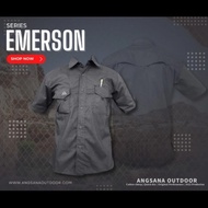 KEMEJA ANGSANA EMERSON - GREY // KEMEJA LAPANGAN