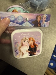 魔雪奇緣 FROZEN 反斗車王 角落生物 毛巾盒 食物盒 兒童 水杯 有蓋 Elsa Anna 幼稚園