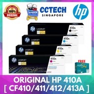ORIGINAL HP 410A Toner Cartridge B/C/Y/M [ CF410A / CF411A / CF412A / CF413A ] SG READY STOCKS