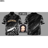 MING Criminology Polo Shirt with Cotomized for Men Full Sublimation Criminology T Shirt with Surname