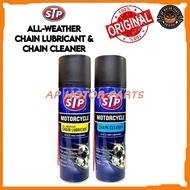 100% ORIGINAL STP SPRAY CHAIN CLEANER / ALL-WEATHER CHAIN LUBE 240ML Spray Pembersih Rantai Spray Mi