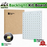 Bambu Lab CMYK Lithophane LED Backlight Board Kit for Bambu Lab A1/A1 mini Combo/P1P/P1S/X1C/X1E AMS