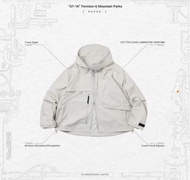 Goopi   “G7-1K” Fermion-G Mountain Parka - Paper