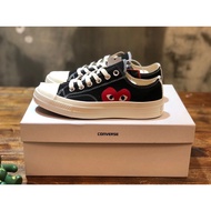 igh Quality COMME des GARCONS x CONVERSE 1970s CDG Play King Kawakubo Original Label Box