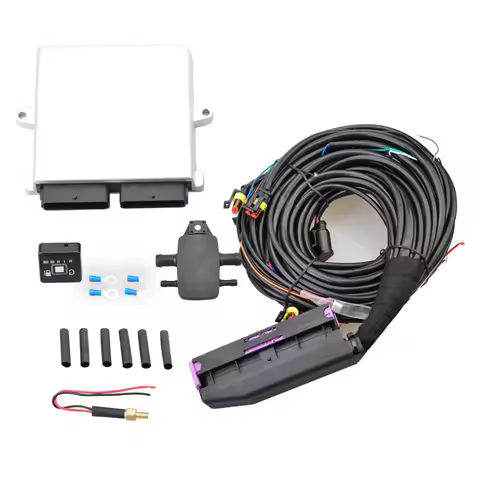 Universal 6-Cylinder Gas ECU Conversion Kit For RC LPG CNG for Cars Stable and Durable GPL GNC 256 M