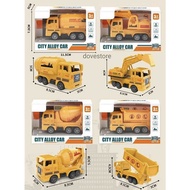 Children's Toys Miniature Diecast Display Car Construction Construction Truck Mixer Molen Dump Goods