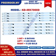 KD-49X7000D SONY 49" LED TV BACKLIGHT(LAMPU TV) SONY 49 INCH LED TV BACKLIGHT KD49X7000D KD49X7000 4