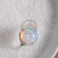 [New Product Special Offer] Opal Stone Opal Jewelry High-grade Opal Stone Fire Color Opal New Retro 