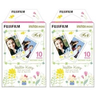 [DJS LIFESTYLE] FUJIFILM INSTAX MINI INSTANT FILM (SANRIO HELLO KITTY) 富士即影即有菲林相紙 (三麗鷗哈囉吉蒂田園版) (2盒(2