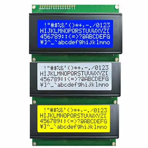 5V LCD Board 2004 20X4 2004A 20X4 Blue Or Yellow Screen LCD2004 Display LCM Module For 3D Printer II