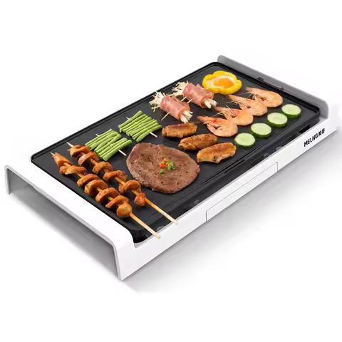 Smokeless Barbecue Grill Korean Style Household Electric Hot Plate BBQ Machine Multifunctional Elect
