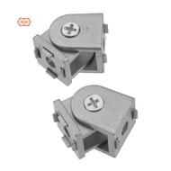 2 Pcs Aluminum Alloy Pivot Joint for Aluminum Extrusion Profile 2020 Series Flexible Pivot Joint 202
