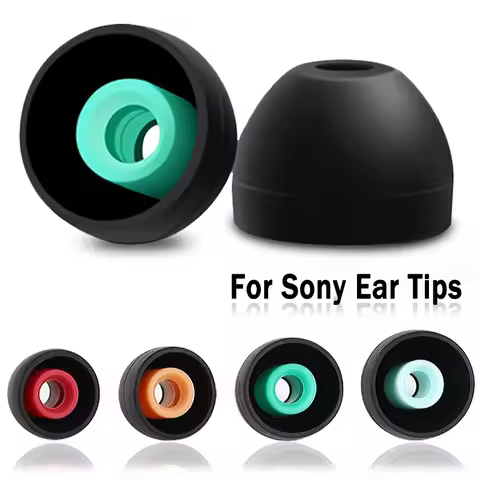 Replacement Ear Tips for Sony Earbuds XBA MDR WF Series Silicone Earbuds Tips for Sony In-Ear Earpho