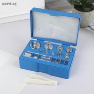 pazvisg 17Pcs 10mg-100g Precision Digital Scale Calibration Weight Set Weighting Tools 100g 50g 20g 