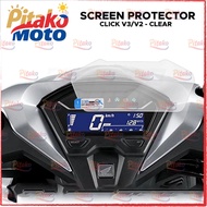 Honda Click V2/V3 Speedometer Gauge Screen Protector Anti-Scratch 9D Cleaning Kit
