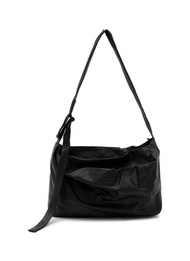 DISCORD YOHJI YAMAMOTO MEDIUM PUFF LEATHER CROSSBODY BAG