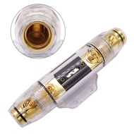 0/2 Gauge AWG In-Line AGU Fuse Holder with 100A Amp Fuse for Car Audio Modification Amplifier or Sub