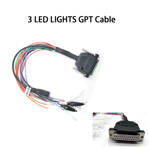 for SM2 Pro II Universal J2534 OBD2 Cable DB 25pin Eobd Scanner Tool EEPROM for V-CI R and W ECU BAT