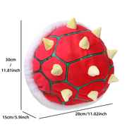 Bandai | 11.8 In Kawaii Koopa Troopa Bags Plush Toys Soft Yoshi Koopa Paratroopa Bowser Backpack Bag