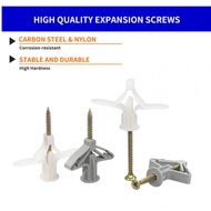 Gypsum Anchor Screw Self Drilling Drywall Anchor 49 Sets/Pack