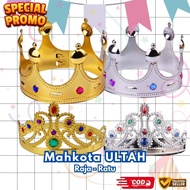 RATU King & Queen Crown for Children's Birthday | Plastic Party Crown Birthday Headdress/ King Crown