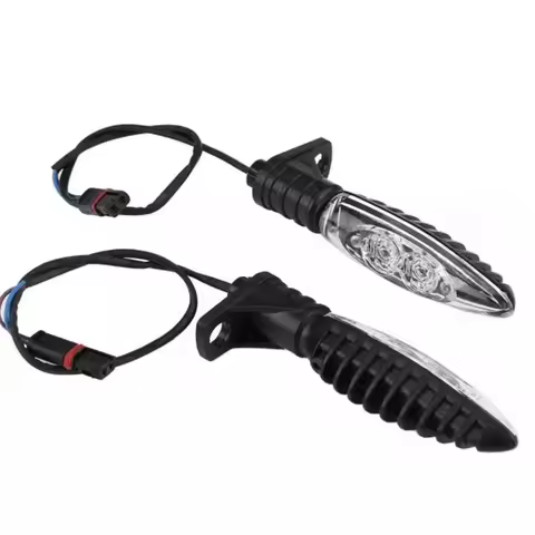 Pair LED Turn Signal Indicator Light For BMW S1000RR R1200GS HP4 F800GS R1200R K 1300 R 1200 GS ADVE