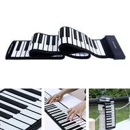 [baoblaze21] 88 Key Roll up Piano, Electric Hand Roll Piano Keyboard, USB Input Foldable