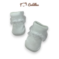Cuddles Newborn Baby Girl Socks SCW159