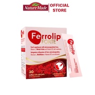 Authentic Ferrolip FORTE Iron Vitamin Drink Lemon Flavor Help Improve Anemia Supplement Essential Nu