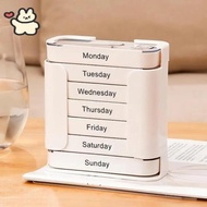 7-Day Medication Organizer for Effortless Wellness Management,Large Pills Box 7 Day 4 Times a Day,St