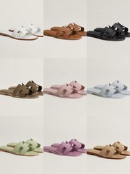 Hermes oran sandal，愛馬仕H拖鞋，full set  etoupe/noir/blanc/gold › 36-41size 可預定