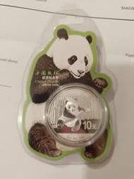 2014年版 中國熊貓銀幣 1oz 1盎司 Ag.999 純銀