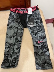 Nike pro combat L號 緊身褲 束褲  迷彩