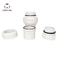 PVC Pool Connector PVC Construction Minimizes Pressure Loss Union Connector