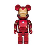 【多金魚】全新 Bearbrick 400% 復仇者聯盟 Iron Man 鋼鐵人 Mark 馬克 一番賞