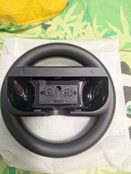 Switch《 瑪利歐賽車 》專用 擬真方向盤套組 更加體感的遊玩體驗×2