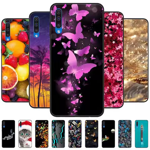 For Samsung Galaxy A50 A50s Case Fashion Painting Soft Silicone Cover Phone Case For Samsung A50 A 3