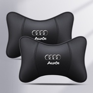 PU Leather Car Head Neck Pillow Car Headrest Neck Support Seat For Audi Q2 Q3 Q5 Q7 A1 8X A2 A3 A4 A