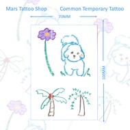 【Mars Tattoo】Common Tattoo, Colored Tattoo, Long Lasting,Temporary Tattoo Sticker, Fake Tattoo, Cute
