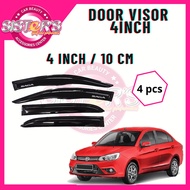 PROTON SAGA 2016 SAGA VVT Door Visor Big 4 Inch Air Press Window