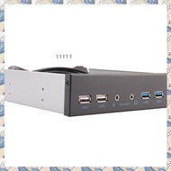 (SDRB) 5.25 Inch Desktop Pc Case Internal Front Panel Usb Hub 2 Ports Usb 3.0 And 2 Ports Usb 2.0 Wi